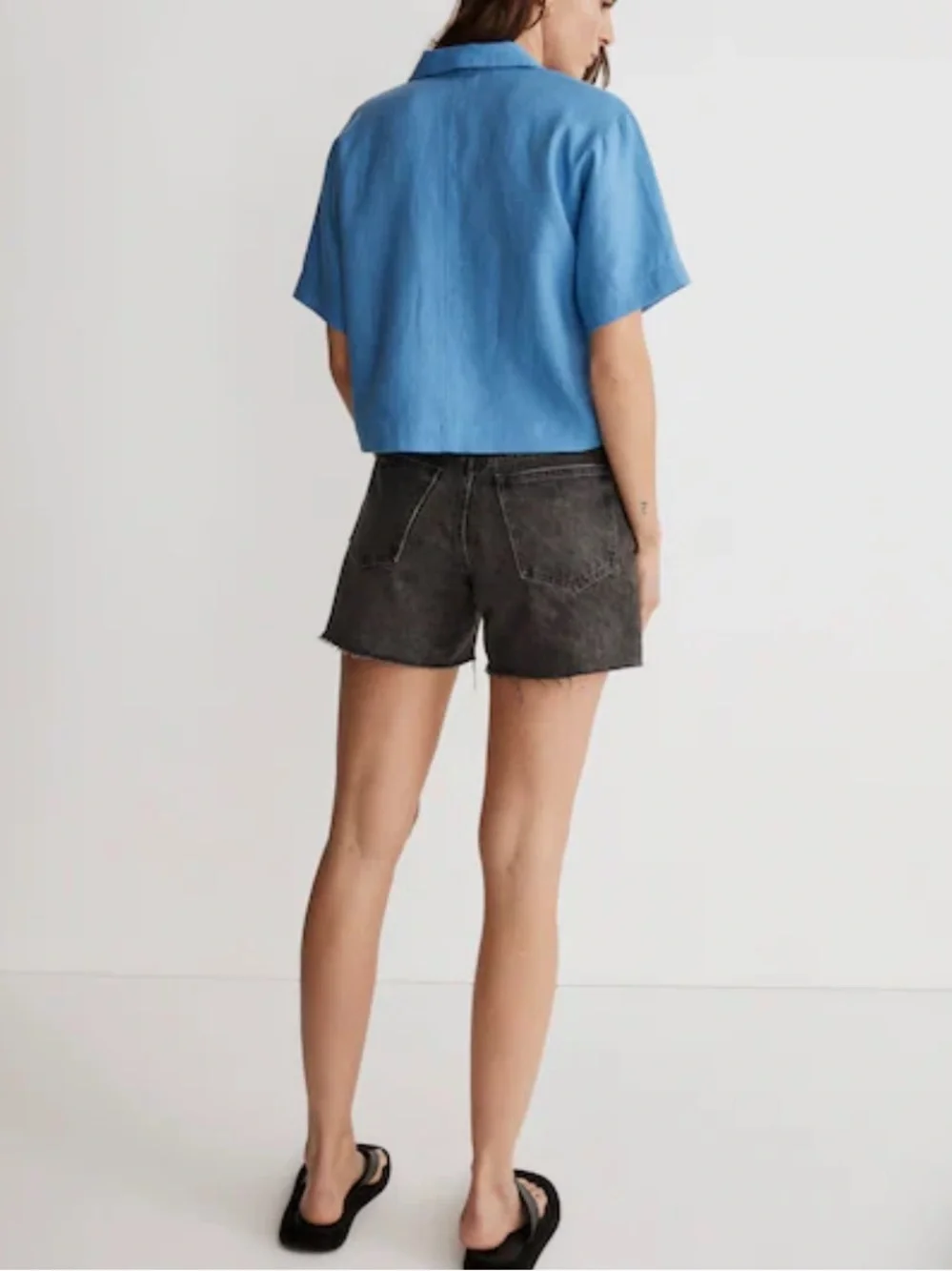 NWOT Madewell 100% Linen Resort Top - Picture 2 of 6